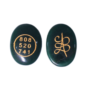 Green Jade Zibu coin for money