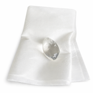 Clear Quartz Mini Shivling crystal for meditation, positivity, and spiritual energy.