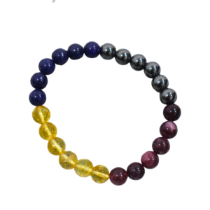 Crystal bracelet designed for confidence, clarity, protection, and support during legal matters.