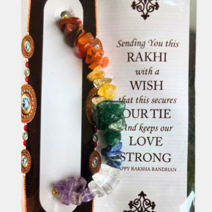 7/Seven Chakra Healing Rakhi