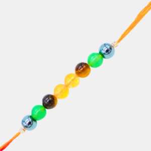 Crystal Money Attraction Rakhi.
